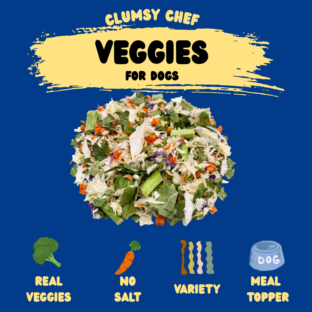 Freeze-Dried Mixed Vegetables — Dogs also eat the rainbow | Clumsy Chef