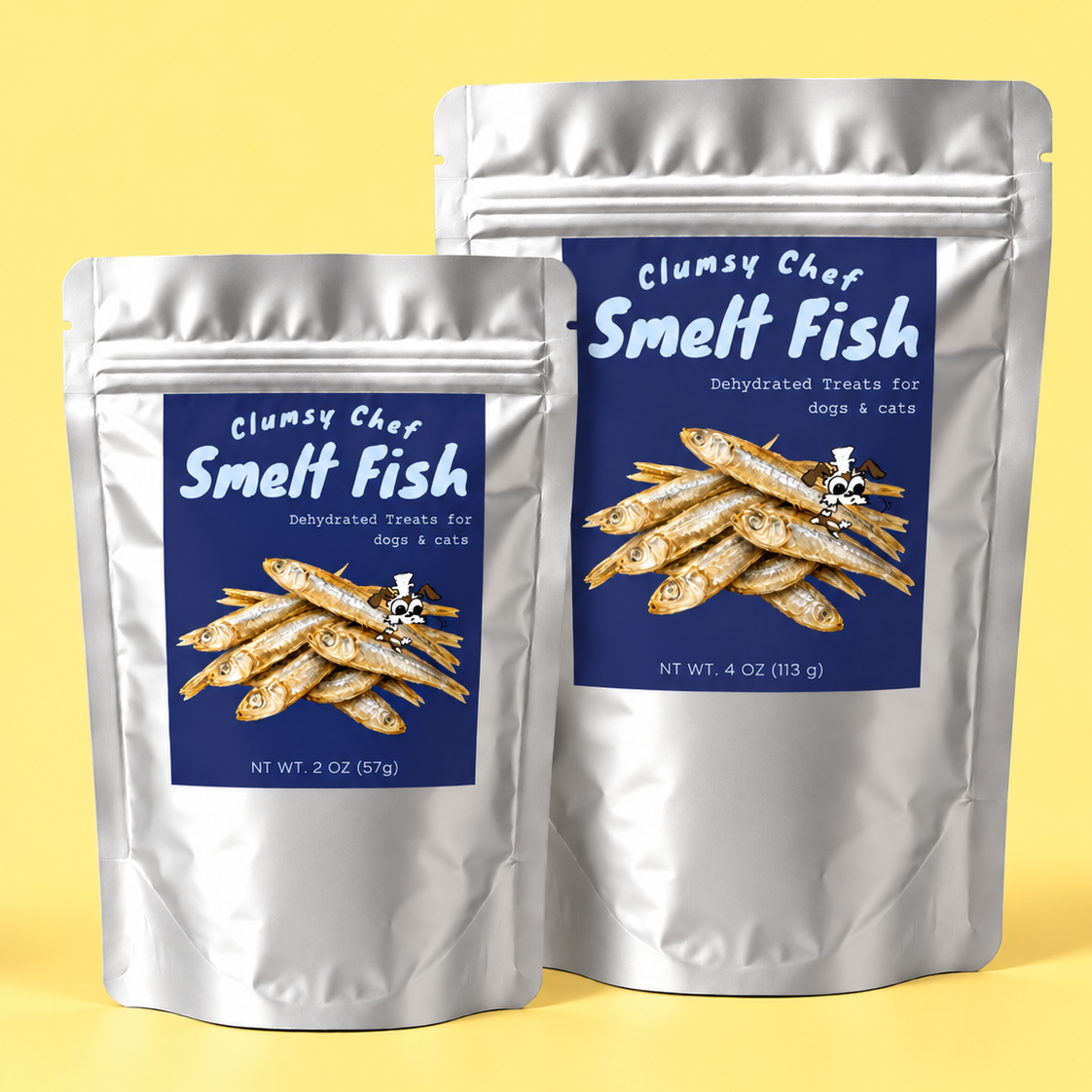 Freeze-Dried Smelt Fish — Small Fish, Big Fish Energy!
