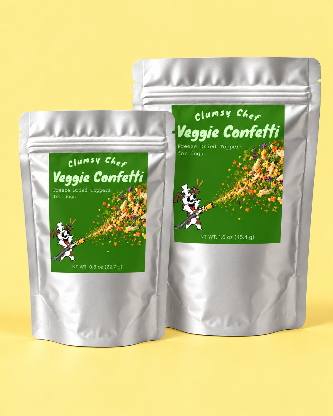 Freeze-Dried Mixed Vegetables — Dogs also eat the rainbow | Clumsy Chef