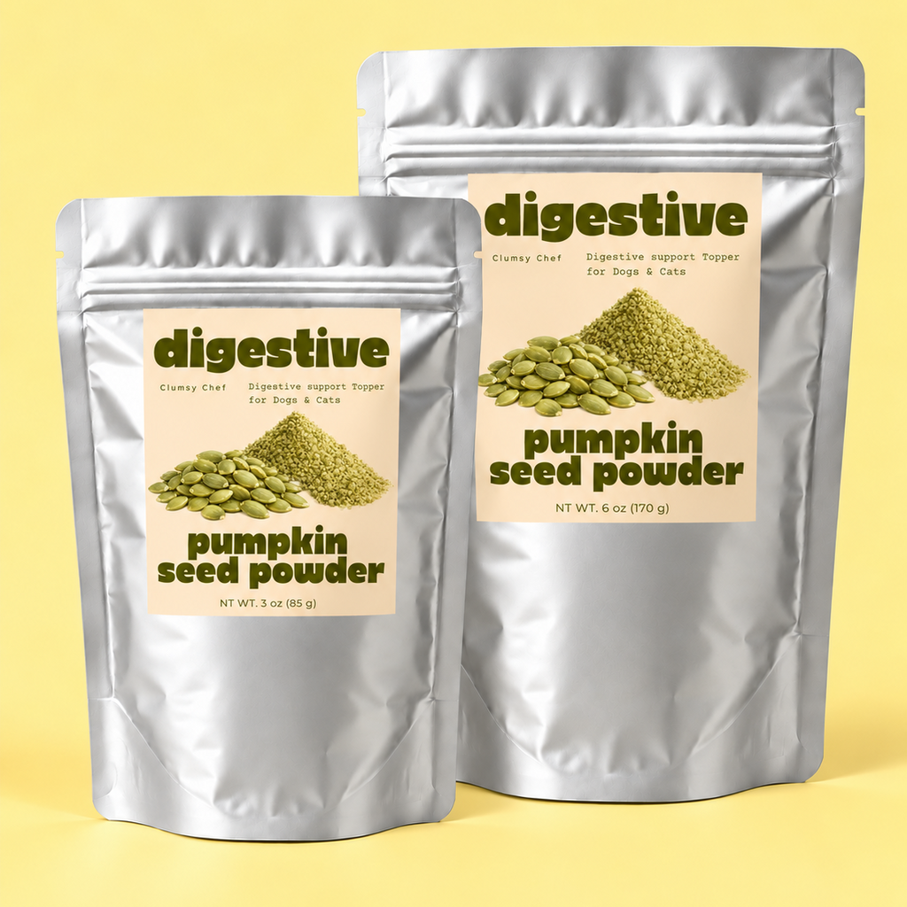 Pumpkin Seed Powder for Dogs & Cats – 100% Pure, Natural Meal Topper | Clumsy Chef