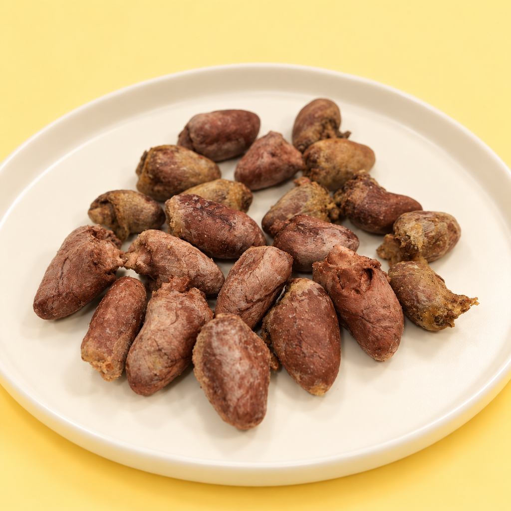 Freeze-Dried Chicken Hearts for Dogs & Cats | Taurine-Rich Treats | Clumsy Chef