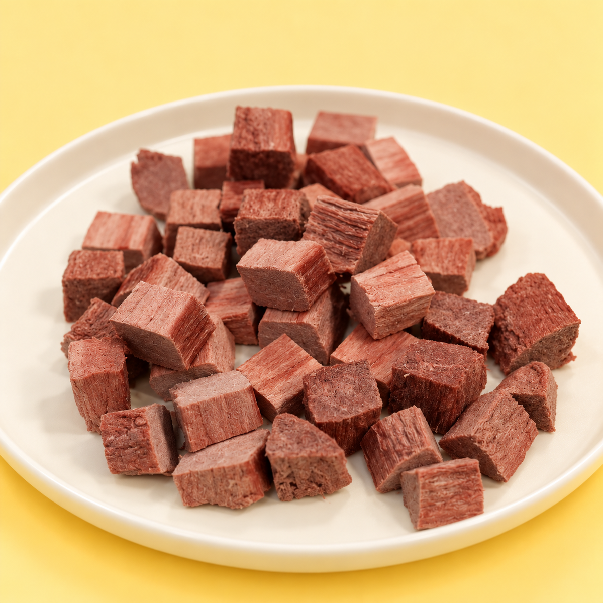 Bite-Size Freeze-Dried Beef Steak Training Treats for dogs and cats | Clumsy Chef