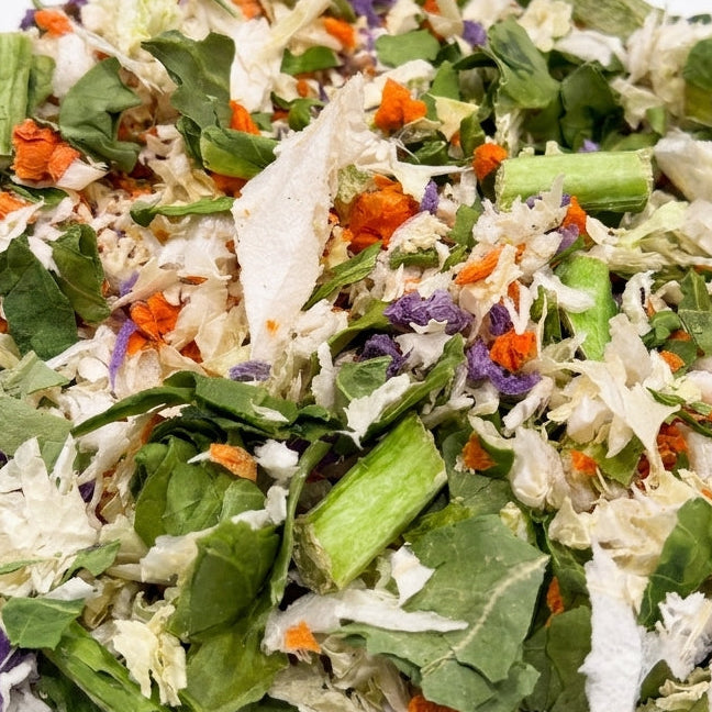 Freeze-Dried Mixed Vegetables — Dogs also eat the rainbow | Clumsy Chef