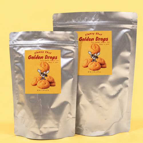 Golden Drop – Soft-Baked Treats for picky eaters, for Dogs & Cats