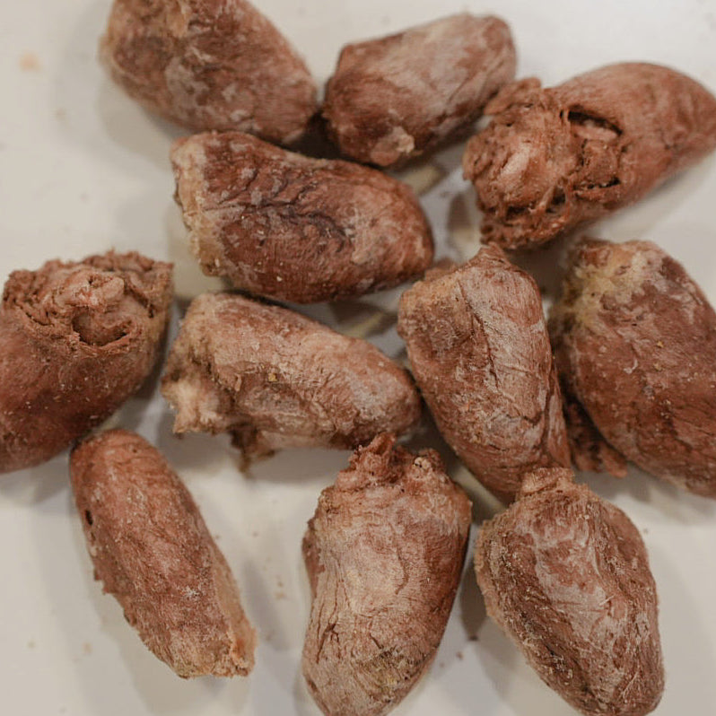 Freeze-Dried Chicken Hearts for Dogs & Cats | Taurine-Rich Treats | Clumsy Chef